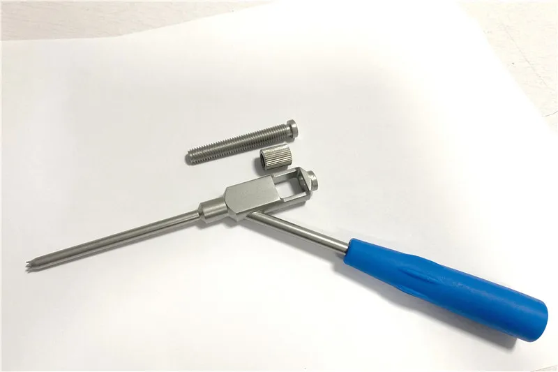 Orthopaedic instruments medical spinal cervical vertebra vertebral body drilling bit guider drill scale guide drill bit sleeve