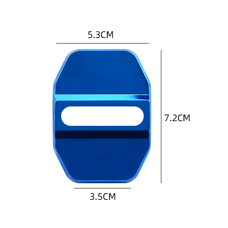 4 قطع غطاء قفل باب السيارة حماية مشبك غطاء الصدأ لسيارات BMW X1 X3 X4 X5 X6 E46 E90 E60 F10 E39 F30 E36 F20 E87 E70 E91 E30