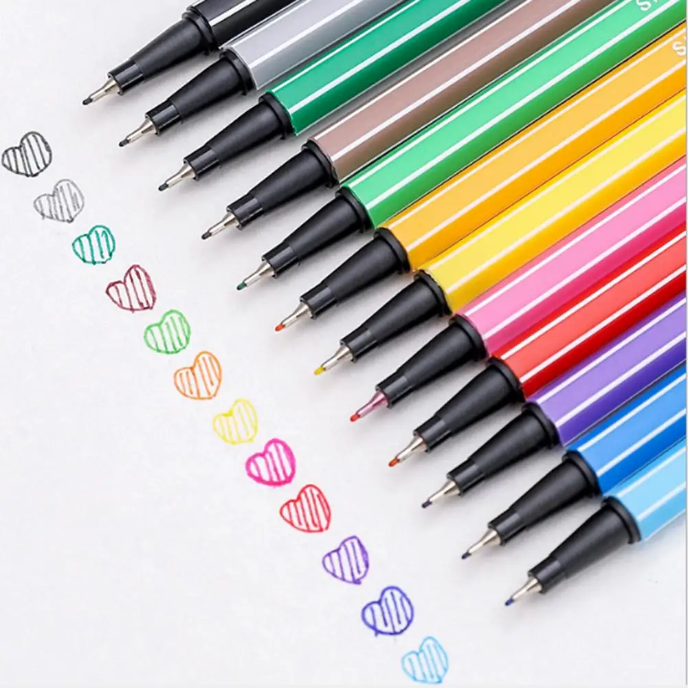 Journal Planner Pens Colored Pens Fine Point Markers Fine Tip Drawing Pens Porous Fineliner Pen for Bullet Journaling Writing