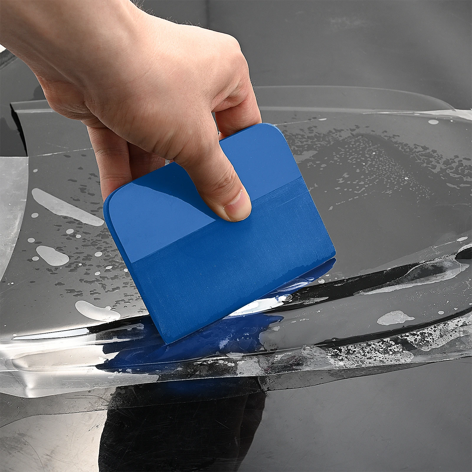 EHDIS Car Accessories Soft PPF Wrapping Squeegee Window Tinting Carbon Fiber Vinyl Protective Film Pasting Scraper Cleaning Tool