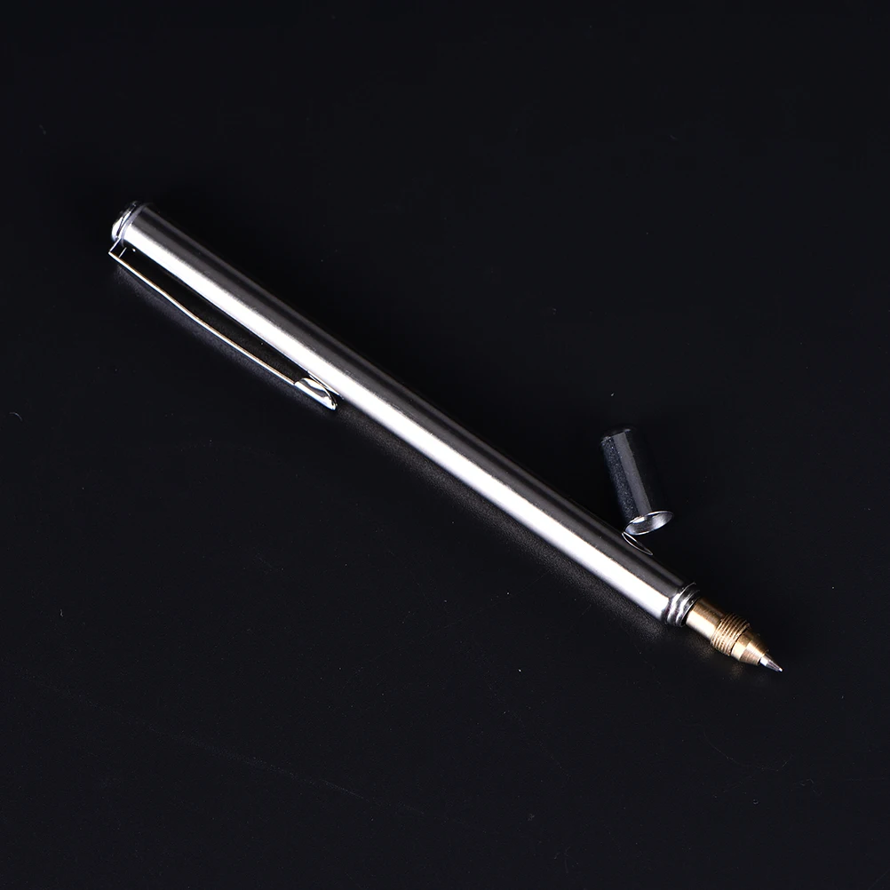 

1pcs 6 Section Pointer Pen Instrument Baton Stainless Steel Telescopic Magic Ballpoint Pen Kindergarten Teacher Teaching Supply