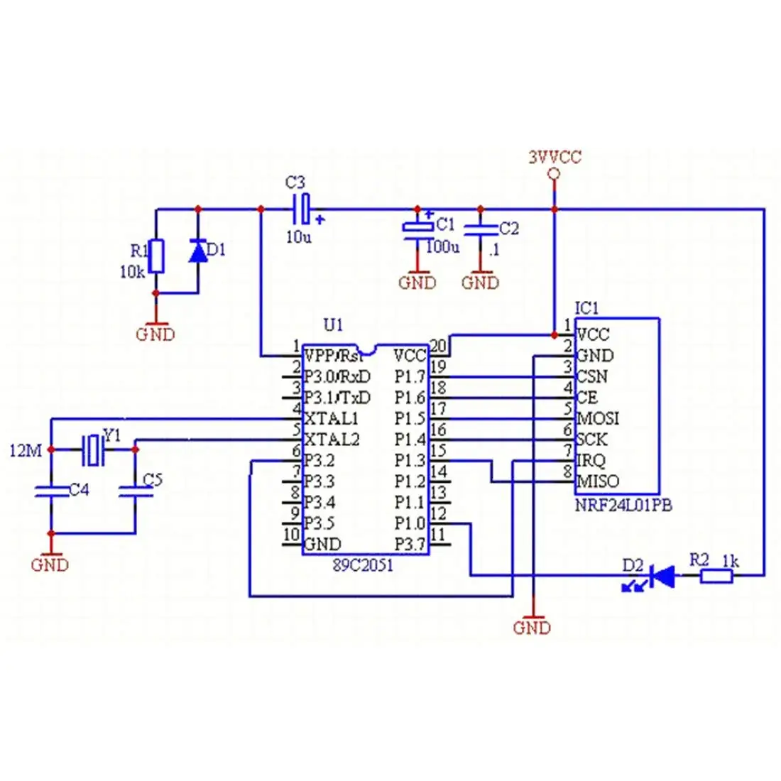 3Pcs 2.4G NRF24L01 + PA + LNA โมดูลไร้สายเสาอากาศ1000เมตรระยะทางยาวสำหรับ Arduino