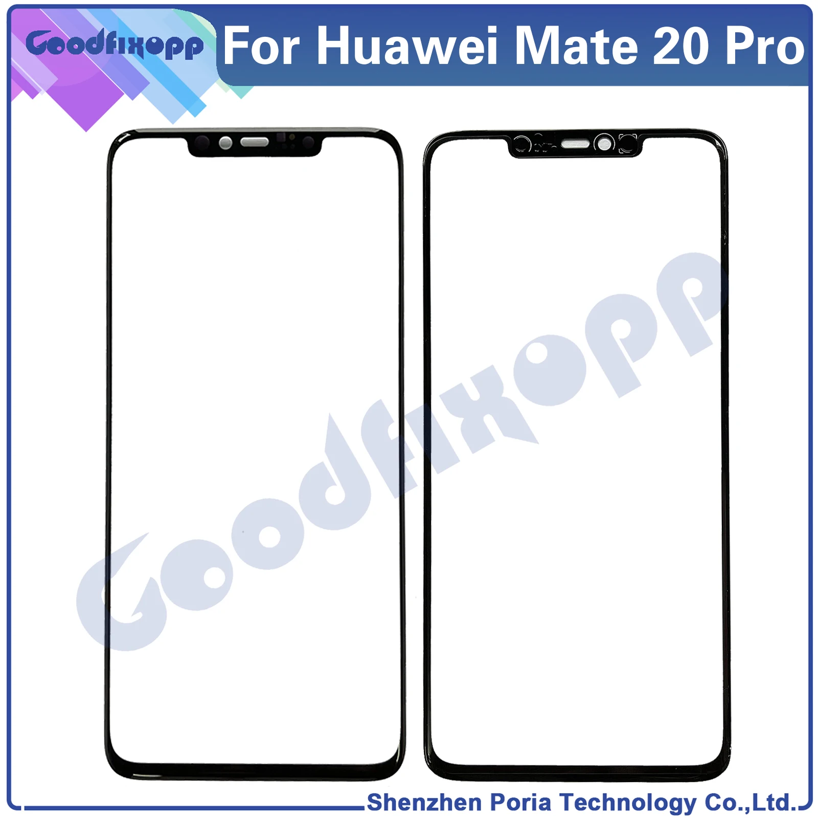 Per Huawei Mate 20 pro Mate 30 Pro Mate 40 Pro Mate20 Mate30 Mate40 Display LCD pannello Touch Screen lente frontale in vetro Repai