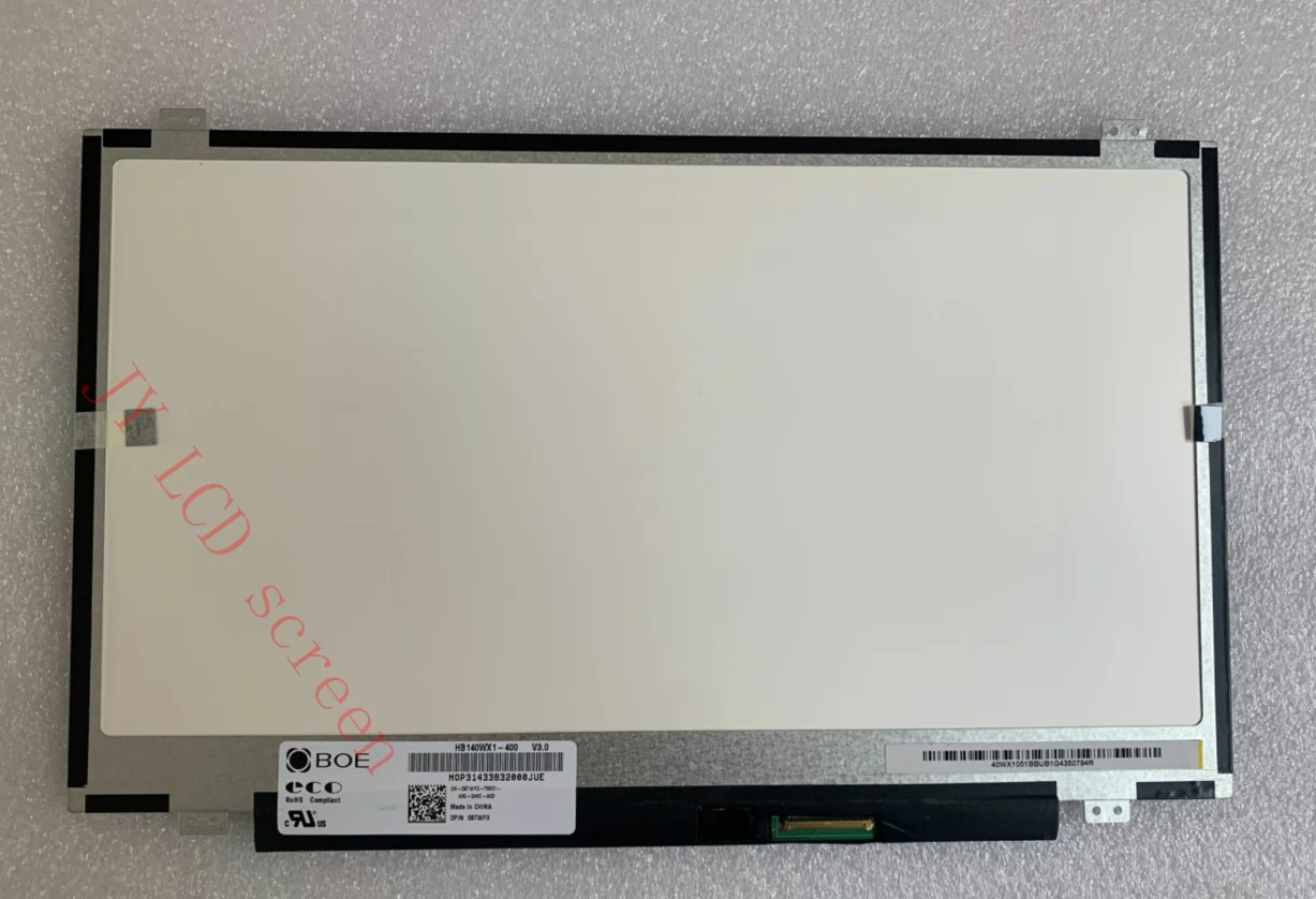 14.0 inch HD Display LCD Laptop Screen BOE HB140WX1-400 HB140WX1 400 LED Panel