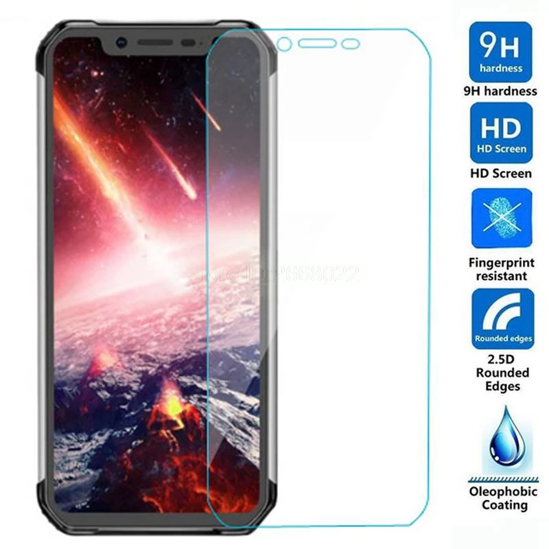 

100% Original Premium Tempered Glass For Blackview BV9600E Screen Protector protective phone film For Blackview BV9600 Pro Glass