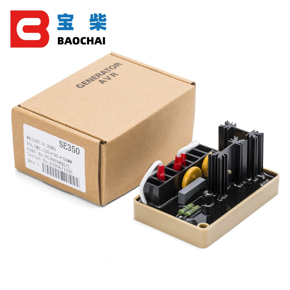 SE350 6kw Brushless 3-Phase AVR Regulator for Generators Generator Parts & Accessories