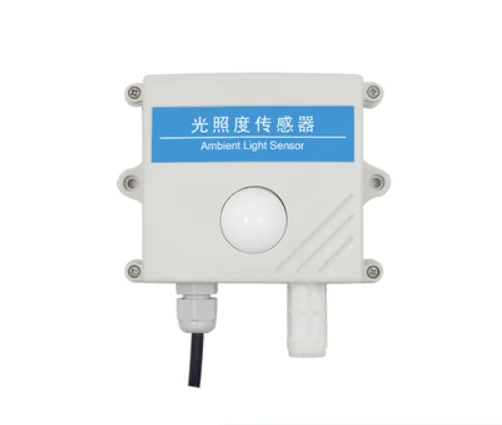 0-10V 0-5V 4-20mA RS485 20W Lux 65535Lux Industrial Intensity Illumination Acquisition Photosensitive Transmitter Light Sensor