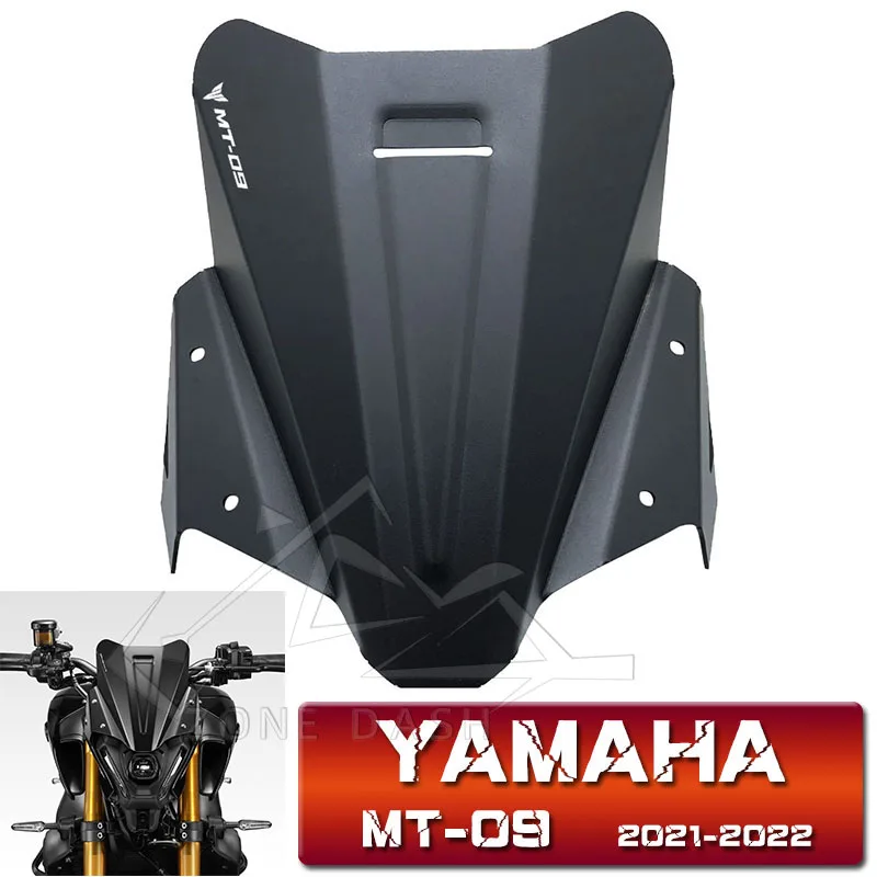 For YAMAHA FZ09 FZ-09 MT09 MT-09 2021 2022 Motorcycle Accessories Windshield Windscreen Deflector Fairing Wind Shield Cover