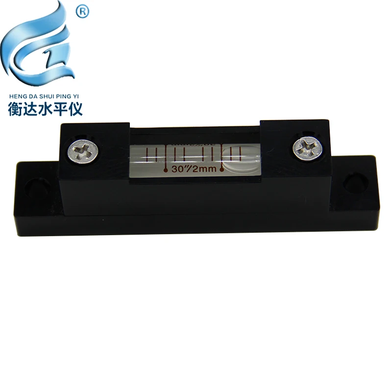 High-precision bubble level, adjustable metal horizontal bubble