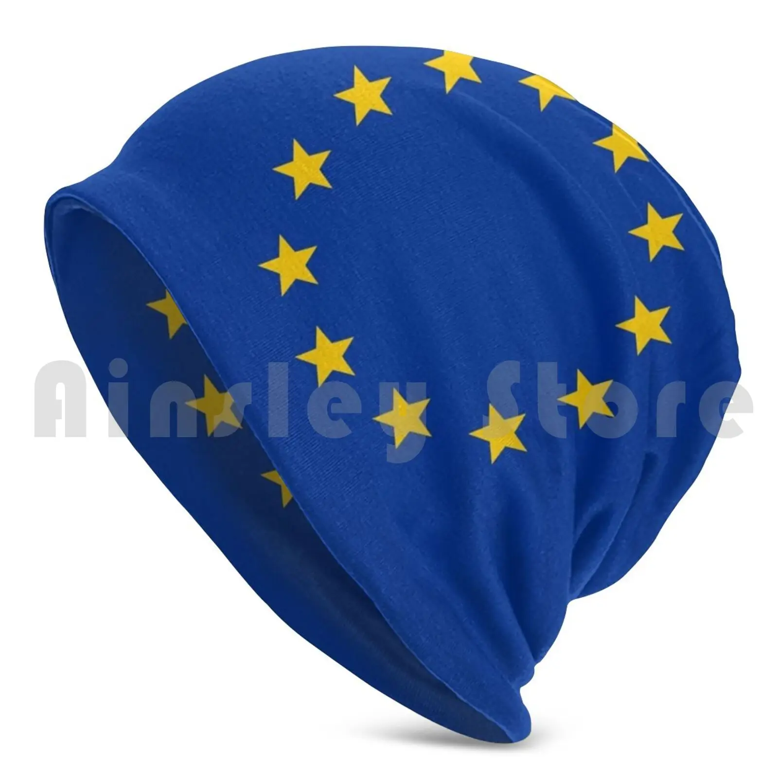 Europese Vakbondsvlag Gezicht Beanie Hedging Cap Diy Print Kussen Mutsen Print Mutsen Print Beanie Union Jack Vlag Britain