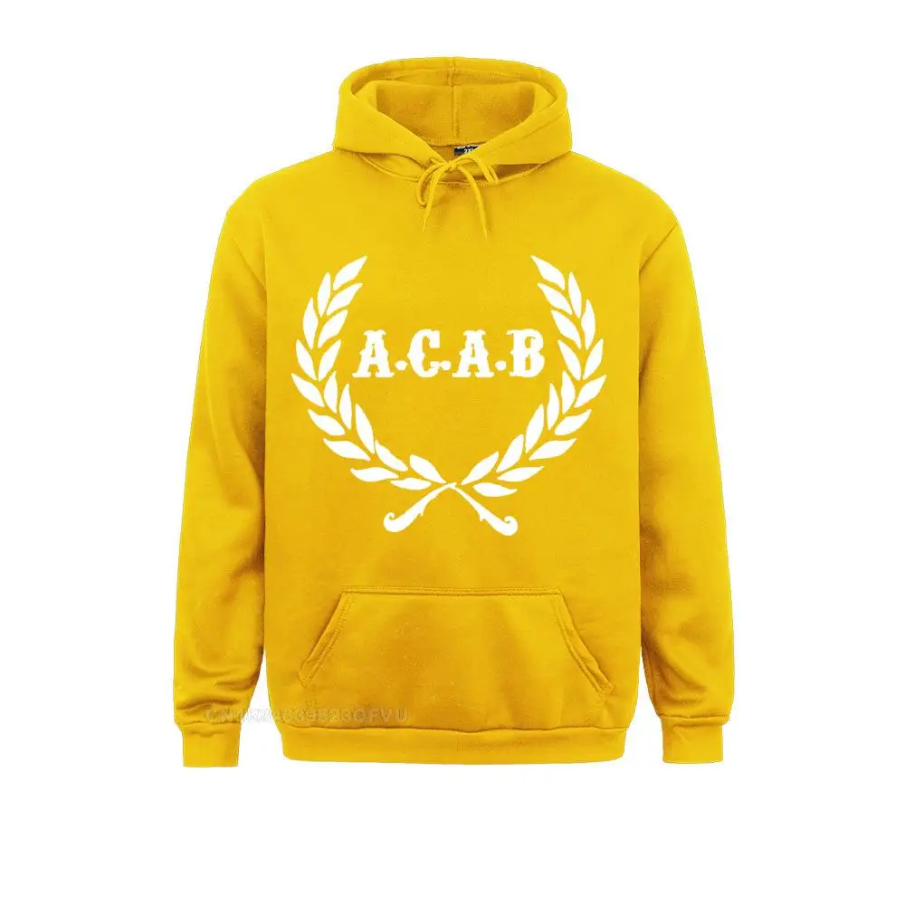 Sudadera con capucha de algodón para hombre, ropa divertida de playa con estampado de Acab, A, C, A, B, fútbol, fútbol, Kawaii