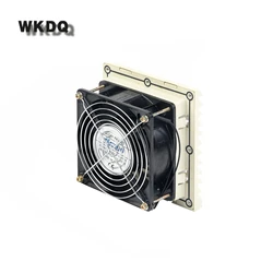 Filtre de ventilateur d'armoire électrique, volets de ventilation, couvercle étanche, persiennes de calandre, ventilateur accessible, ensemble de refroidissement FK-9803-230, 9803-230