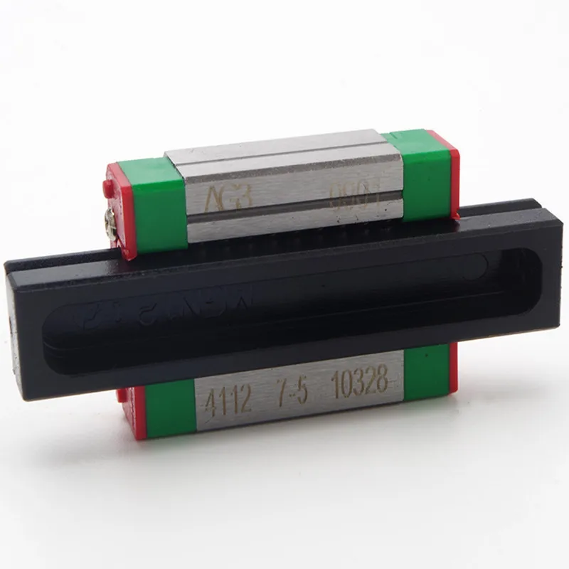 Imagem -03 - Hiwin Linear Rail para Impressora 3d Mgn12 150 mm 200 mm 250 mm 300 mm 330 mm 350 mm 400 mm 450 mm 500 mm 550 mm Mgnr12 Guia Peças Mgn12c Transporte do Bloco Cnc