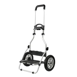 25cm Große Aufblasbare Rad Gepäck Warenkorb, Klapp Tragbare Outdoor Kamera Puller Anhänger, Heavy Duty Hand Lkw