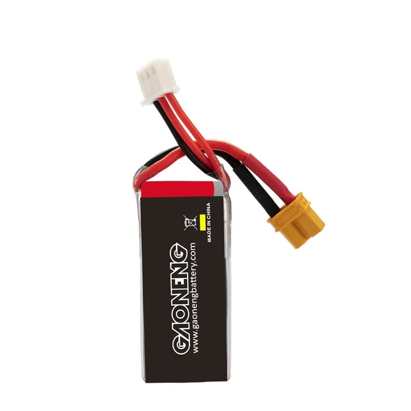 オリジナルのGazonnb hvドローン用バッテリー,350mah,2s,7.4v,60c/120c,xt30,qa75x rc用プラグ,1〜10個