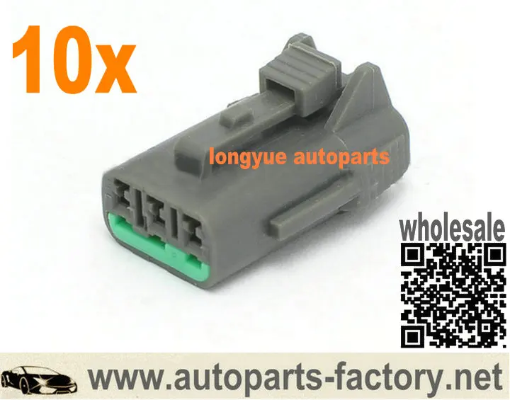 

Longyue 10set 3 Pin Vehicle Speed Sensor Connector for RX7 13B MAP WRX