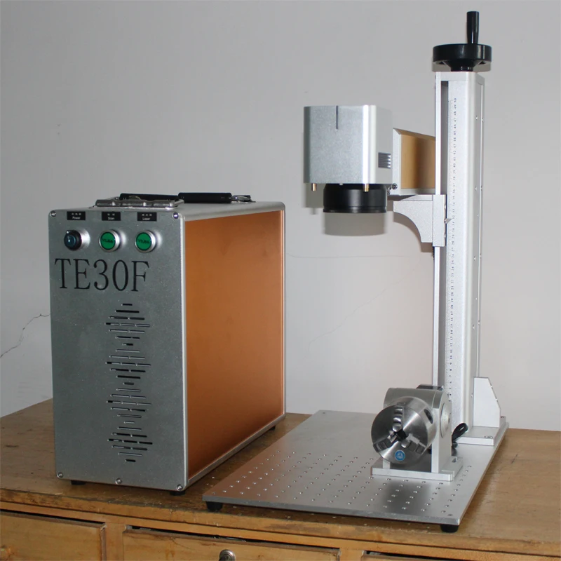 繊維レーザーマーカー金属彫刻 30 ワットファイバーレーザーマーキングマシン cnc 色マーキング繊維 euipment