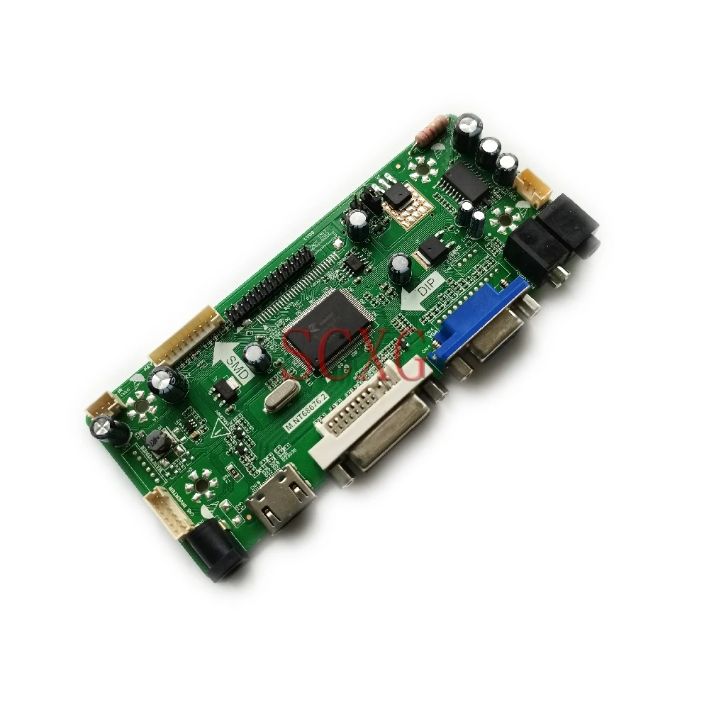 For SVA150XG01TB/SVA150XG02TB/SVA150XG04TB 2CCFL 1024*768 Kit Matrix M.NT68676 Driver Board LVDS 20-Pin VGA DVI HDMI-compatible