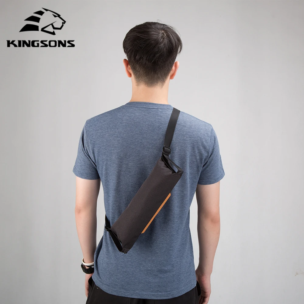 Men Sling Chest Bag Anti-theft Crossbody Hand Pack Single Shoulder Mini Back Pack Business Running Travel Waist Bag Men Kingsons