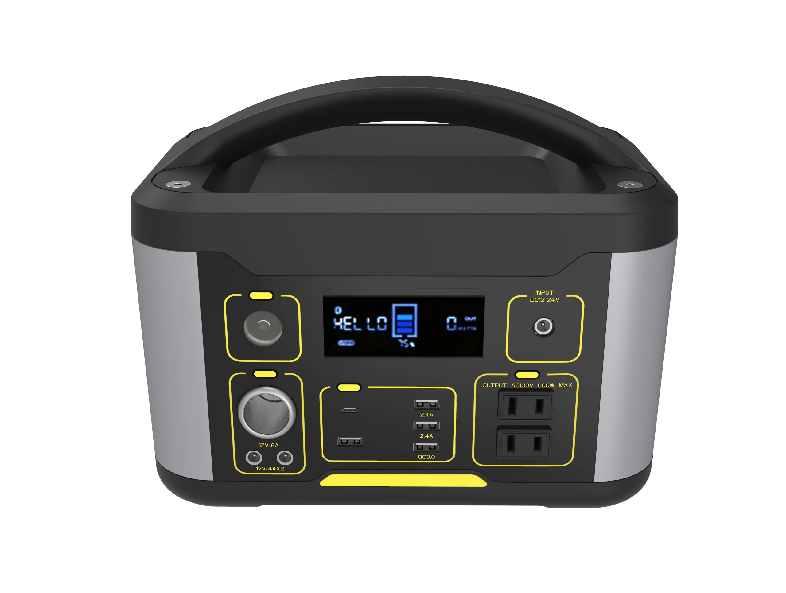 500 Watts For Mobile Phone Multifunctional Battery Pack For Laptop PC Portable Power Station 500W