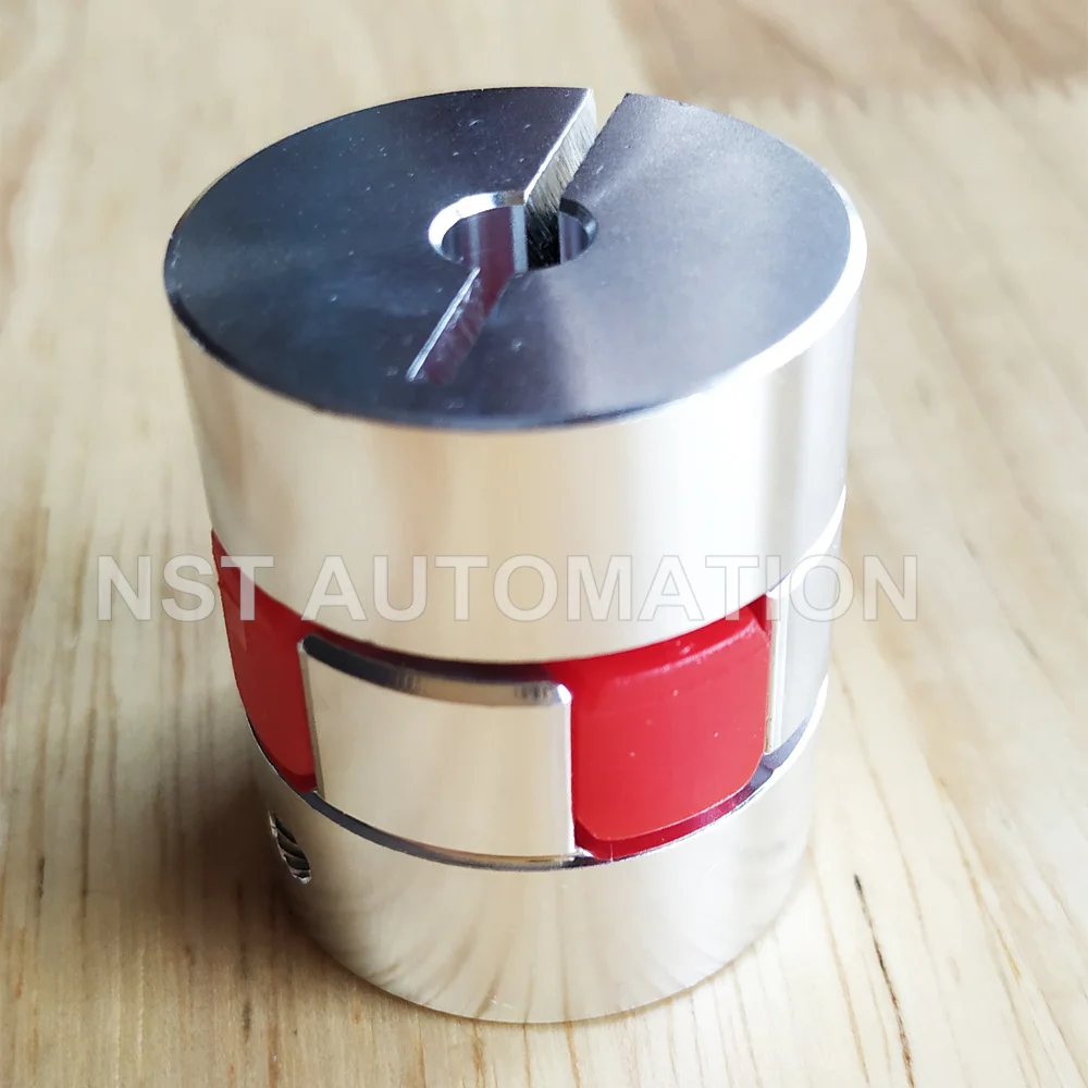 

1PC D30 L35 Coupler Aluminum Plum Flexible Shaft Coupling Motor Connector Solid Rubber Pad 8 10 12 14 15 16 mm