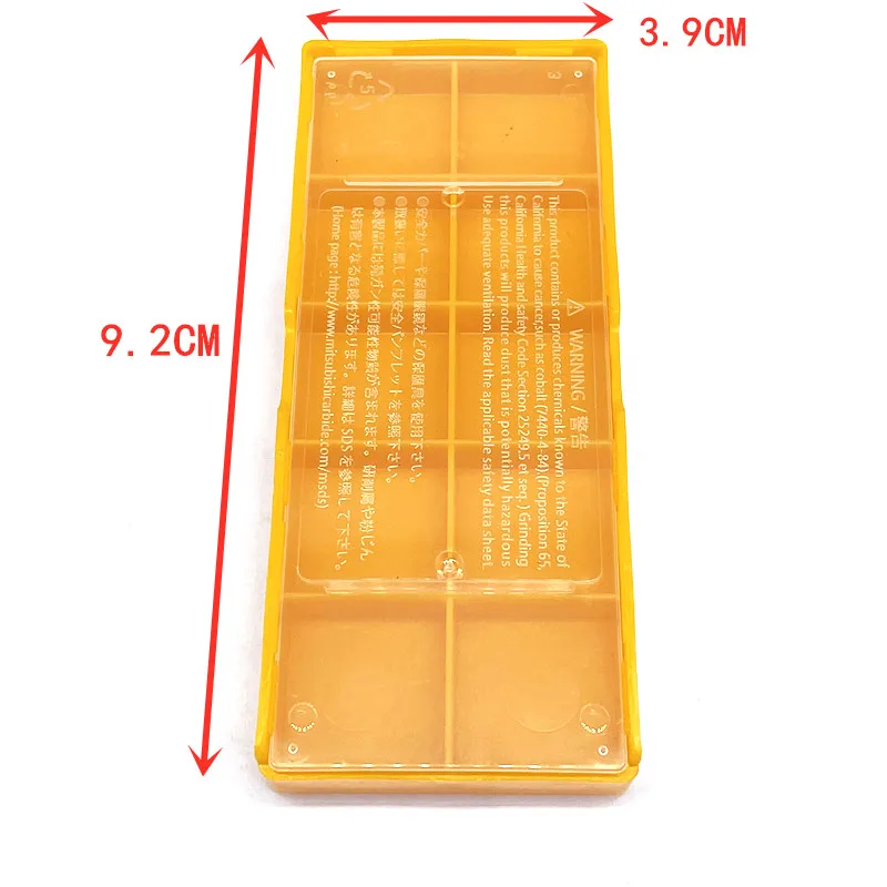 CNC blade box, cemented carbide blade plastic box,