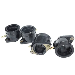 4 pcs Carburetor Rubber Intake Manifold Pipe Interface Adapter for Yamaha YZF 600R YZF600R YZF 600 R Thundercat 1995-2007