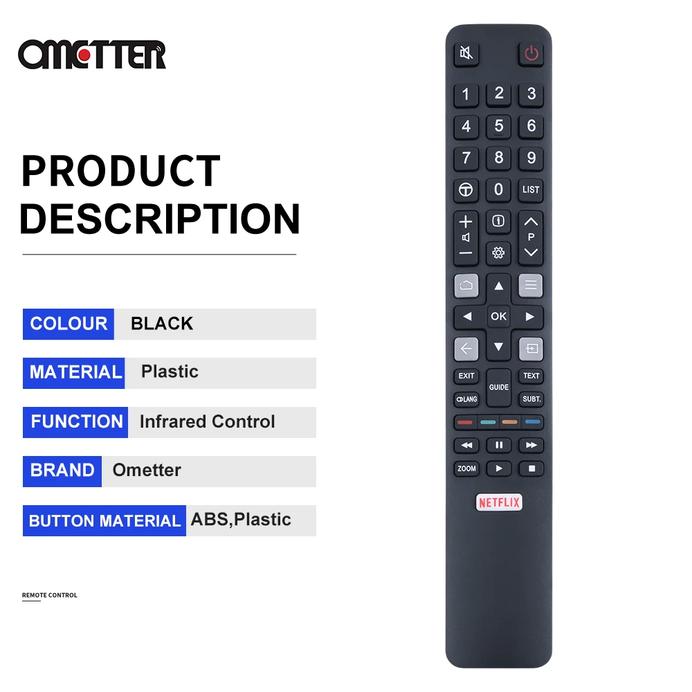 RC802N YU14 YAI3 YUI2 YUI1 YU11 Fit for TCL Smart TV Remote Control 65C2US 75C2US 43P20US U65S9906 U43P6006 Controller