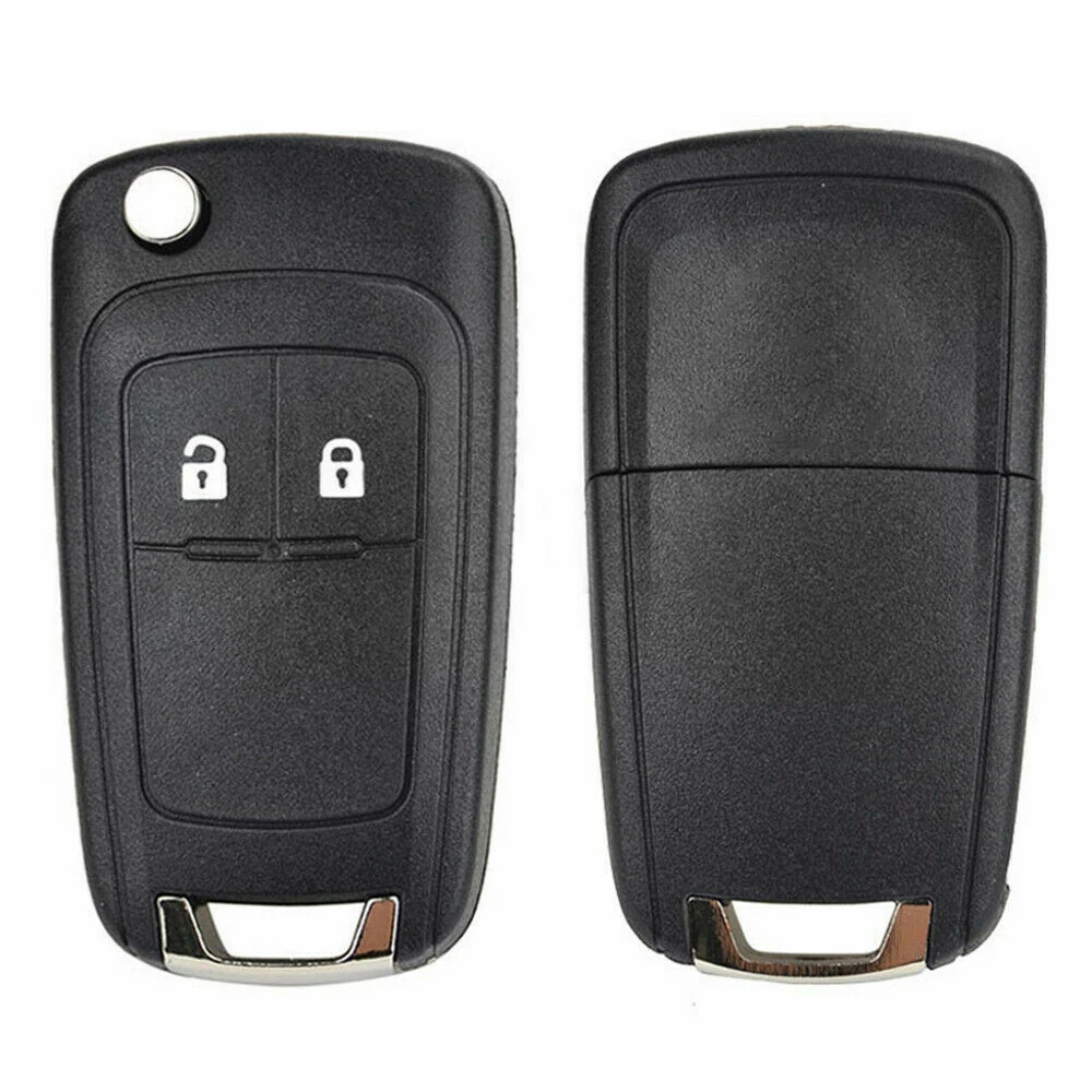 Nuovo 2/3B gomma Flip pieghevole chiave a distanza Shell Fob Case per Chevrolet Aveo Cruze Sonic Malibu chiavi auto accessori