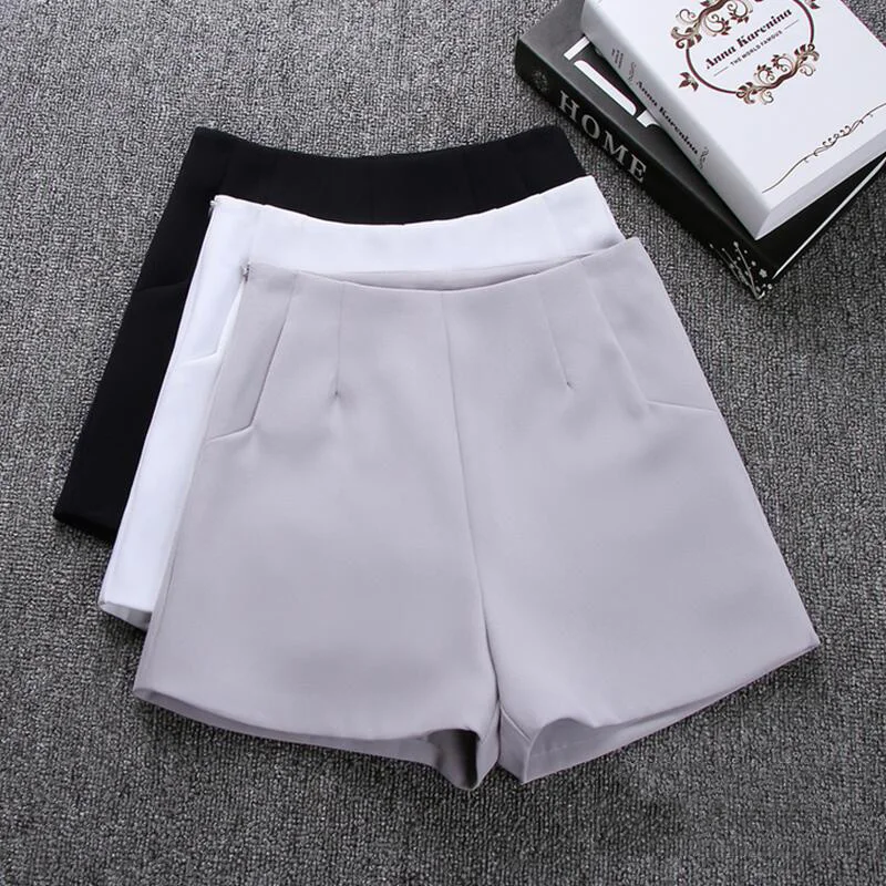 

2024 New Summer hot Fashion New Women Shorts Skirts High Waist Casual Suit Shorts Black White Women Short Pants Ladies Shorts