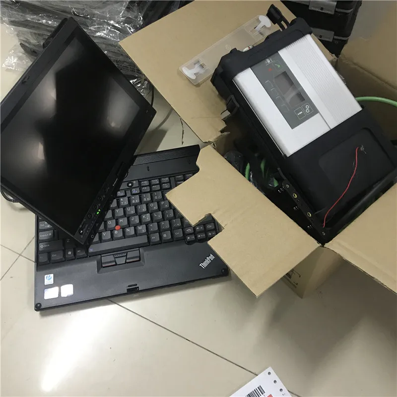 Diagnostic Tools Mb Star C5 2024.12 offline Version Super Ssd Software With 90% new Laptop X220T Full Set Diagnose Ready To Use