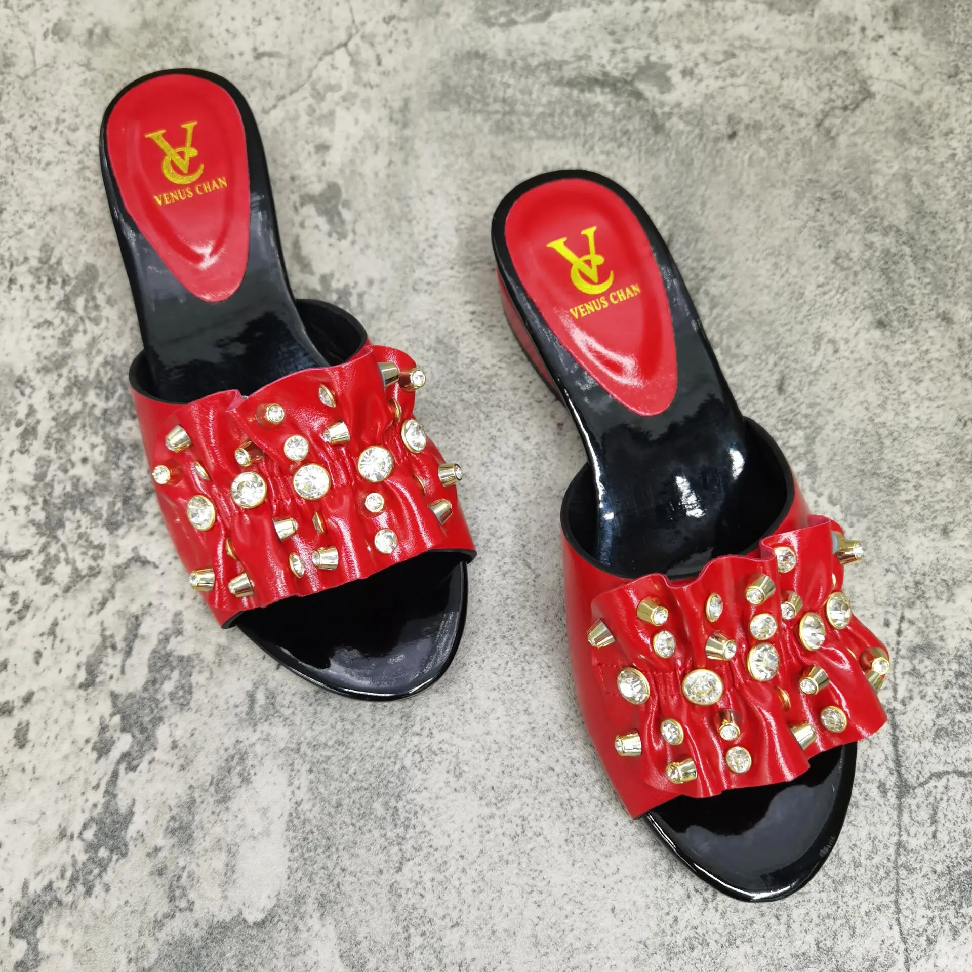 Newest African Women Shoes without bag set wedding with stripes Italian shoes possible matching bag ladies party shoes black