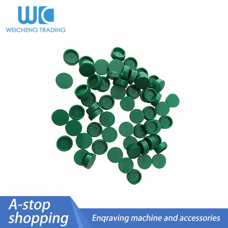 100pcs Nylon Plastic Dust Cover Green Caps Protector For HGR15 HGR20/25/30 HR35 MGN9 MGN12 MGW7 Linear Rail Guides CNC Parts