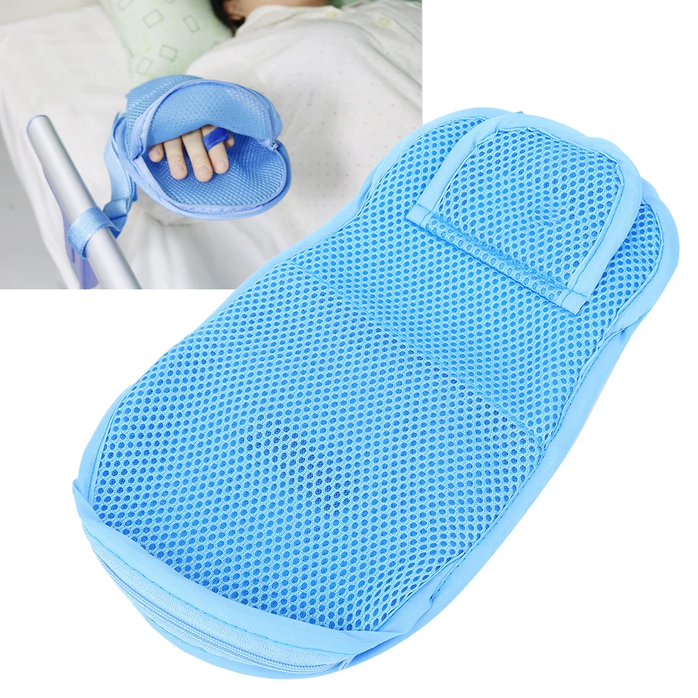 Detachable Restraint Glove Paralyzed Patient Elderly Anti Scratch Injury Constraint Glove Fixing Strap Hand Infection Protector