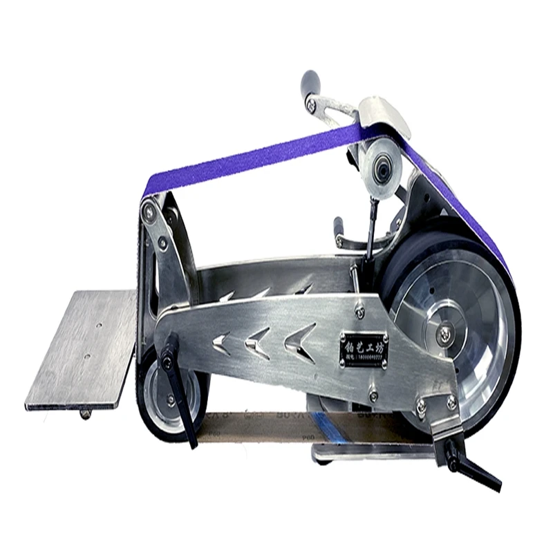 Verbesserte 1200x50, 1400x50 industrie-grade multifunktionale intelligente sand gürtel schleifen gürtel polieren maschine