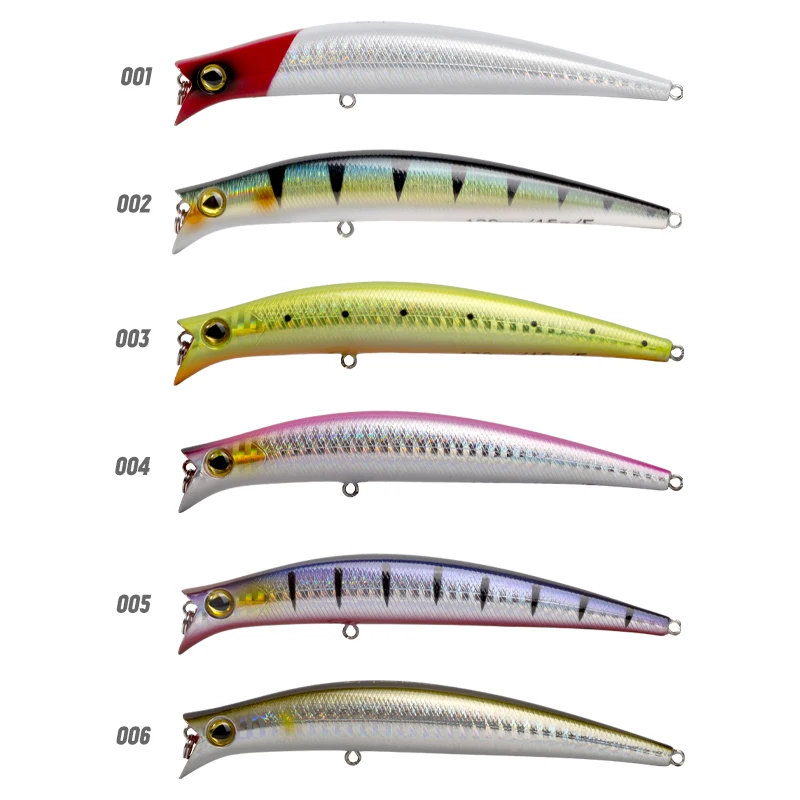 D1 Minnow Fishing Lure 120mm 15g Floating Japan Sea Bait Origin Hook Saltwater Hard Fishing Lure Pencil Baits Wobblers Of Bass