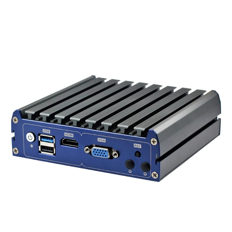 Mini PC Fanless Celeron N2840 N2940 J3160 J3455 J4205 J1900 4 LAN Firewall Pfsense PC Linux Openwrt Router PC Thin Client ASE-NI