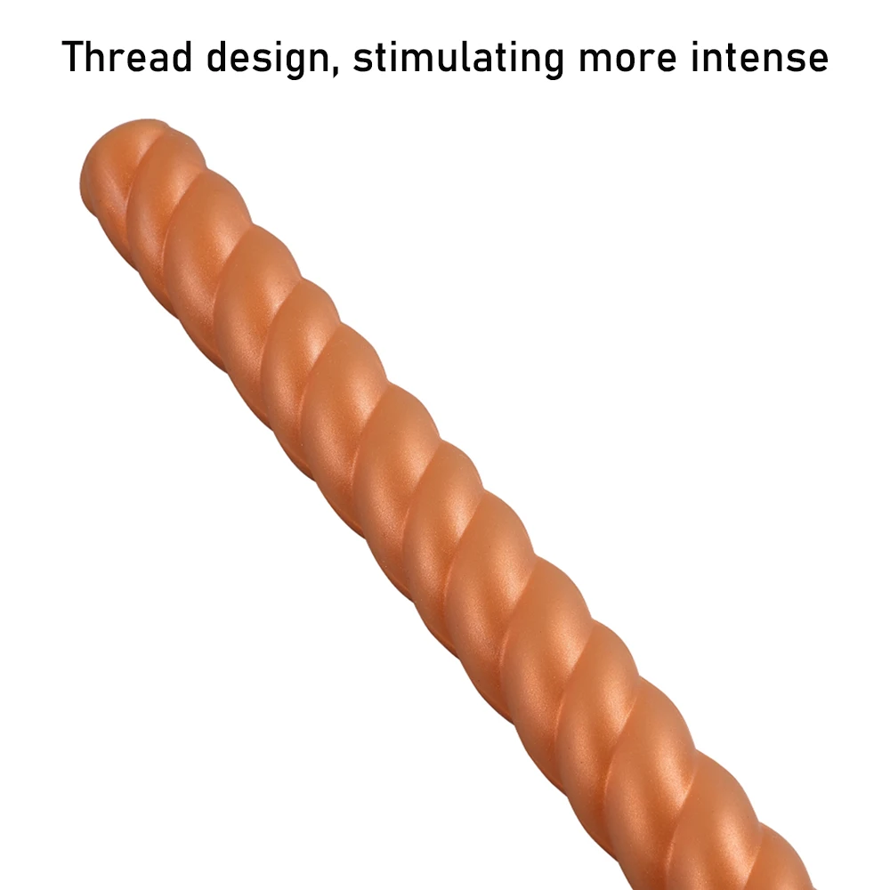 31.49 Inch Extra Long Liquid Silicone Anal Plug Dildos Stimulate Anus and Vagina Soft Anal Dilator Sex Toys for Women and Men