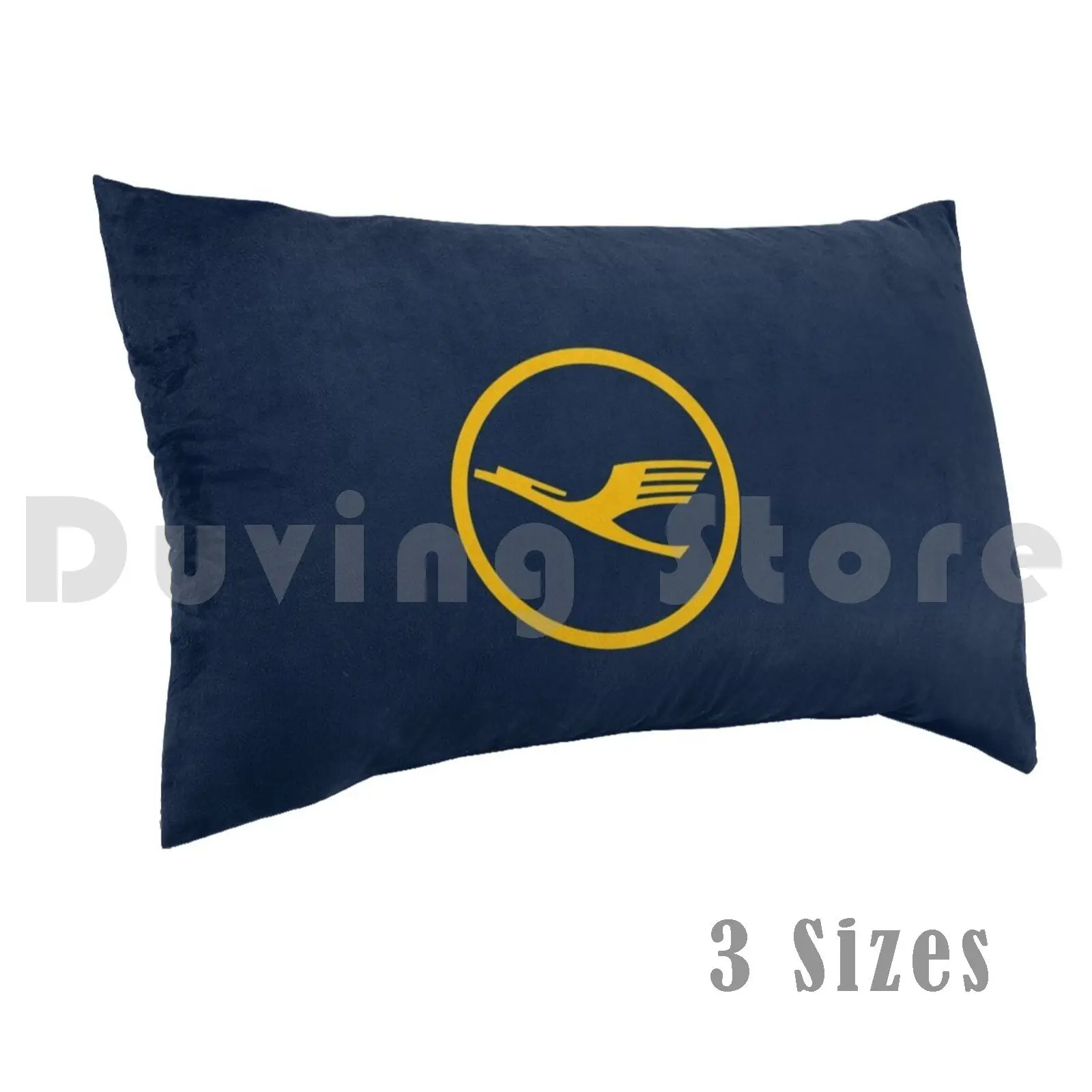 Lufthansa Pillow Case DIY 50*70 Lufthansa Aviation Jet Plane Pilot Captain Stripes Airways Boeing Airbus Airplane