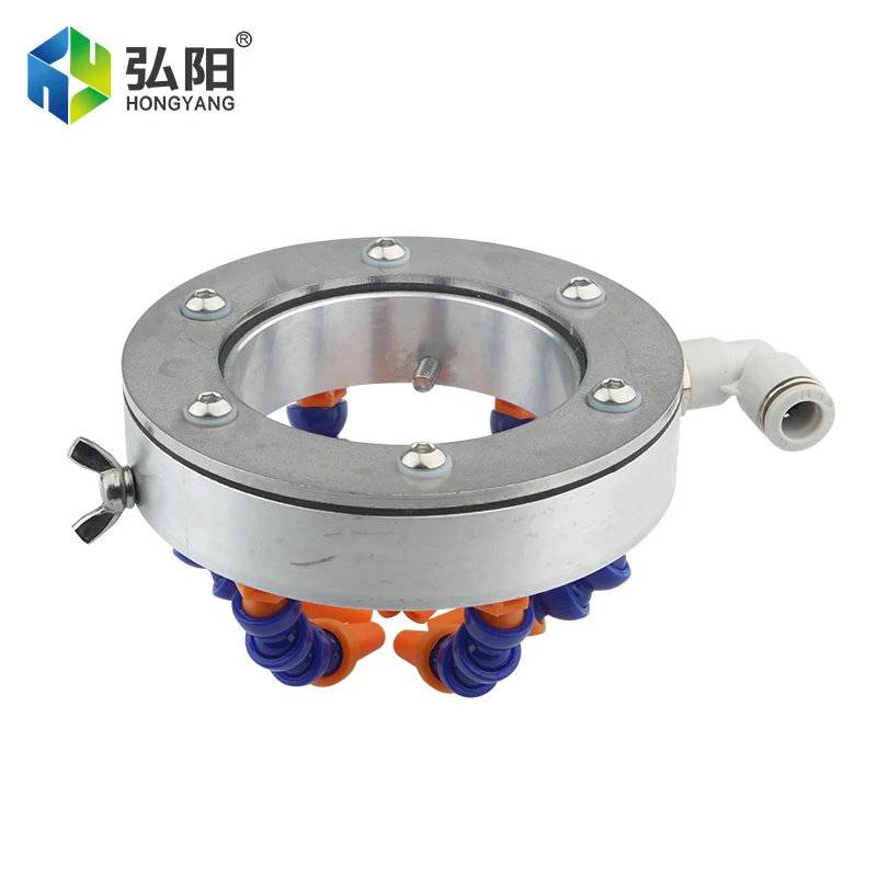 Imagem -04 - Água e Óleo Assento de Refrigeração 10 mm Tubulação de Água 6pc Bico Anel de Pulverização de Água Eixo do Motor Cnc Fresadora Metal Processamento de Pedra