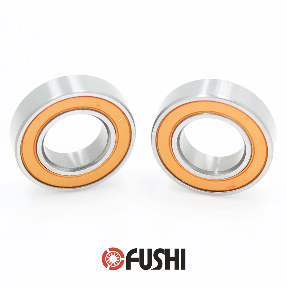 2 Stück 12 x 18 x 4 S61701 2RS CB / S6701 2RS CB ABEC7 12 x 18 x 4 mm Edelstahl-Hybrid-Keramik-Kugellager S6701RS – Detail 11