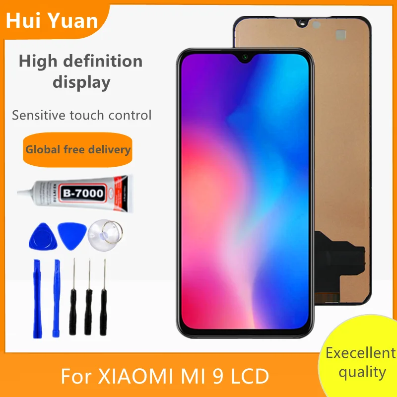 

Display TFT For Xiaomi Mi 9 LCD Touch Screen Digitizer Assembly Replacement With Frame For Xiaomi MI9 mi 9 LCD Screen