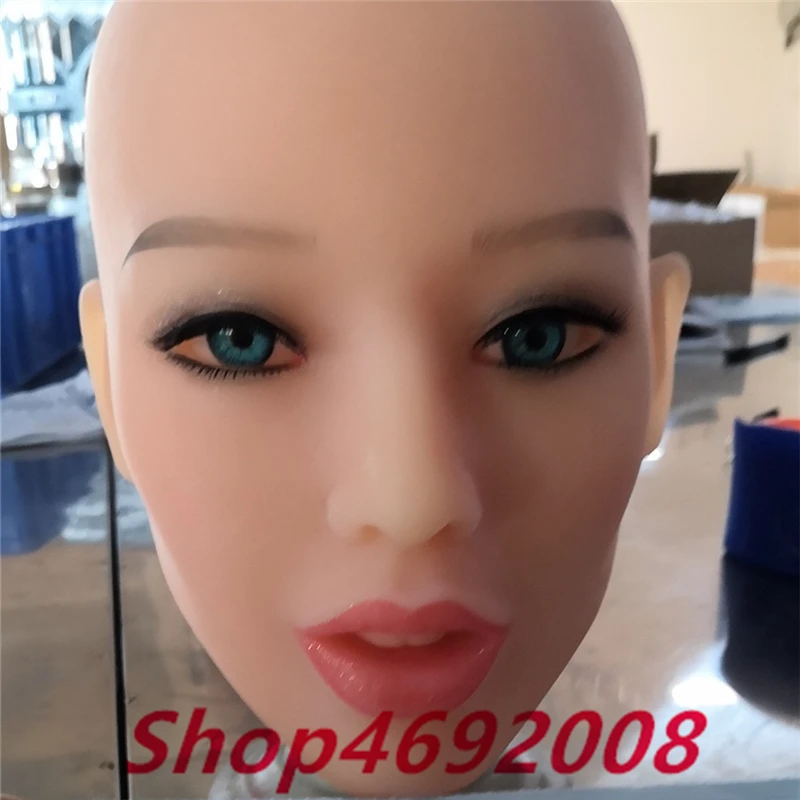 Sex Doll Head of Love doll Oral sex Lifelike woman realistic TPE mouth with skeletont Display sex toys Masturbator