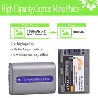 Pickle Power NP-FP50 NP-FP51 NP-FP30 Battery For Sony DCR-30 DVD103 DVD105 DVD203 DVD205 DVD305 DVD92 HC20 HC21 HC26 HC32 HC36