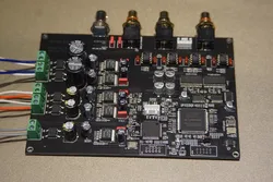 New Dual AD1865R NOS DAC vinyl style decoder board dual FPGA clock asynchronous processing R2R decoding