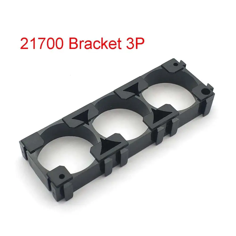 5 Pcs 21700 3X แบตเตอรี่ผู้ถือ Bracket โทรศัพท์มือถือความปลอดภัย Anti Vibration พลาสติกวงเล็บสำหรับ 21700 แบตเตอรี่