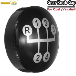 5 Speed Gear Shift Knob Cap For Opel/Vauxhall Astra Corsa Meriva Tigra Vectra Zafira COMBO C Cap Gear Knob Top Cover