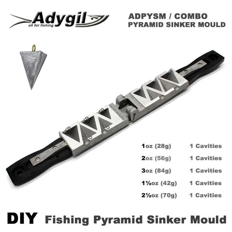 adygil fishing lures MM26 Custom 7" Gizzard Glide dimensional spiral where the entire body moves widely and attracts fish from a wide range Adygil Fishing Jigging Lure Mold