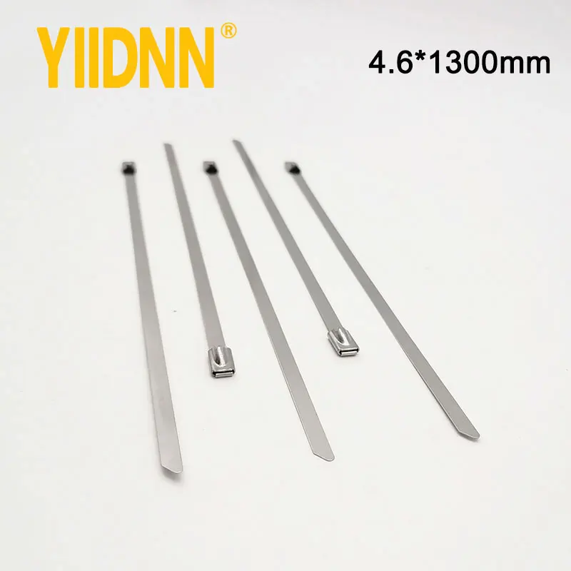 

High Quality New Low Price 3/16" 201/304/316 Stainless Steel Ball Lock Cable Tie 4.6mm*1300mm 100pc