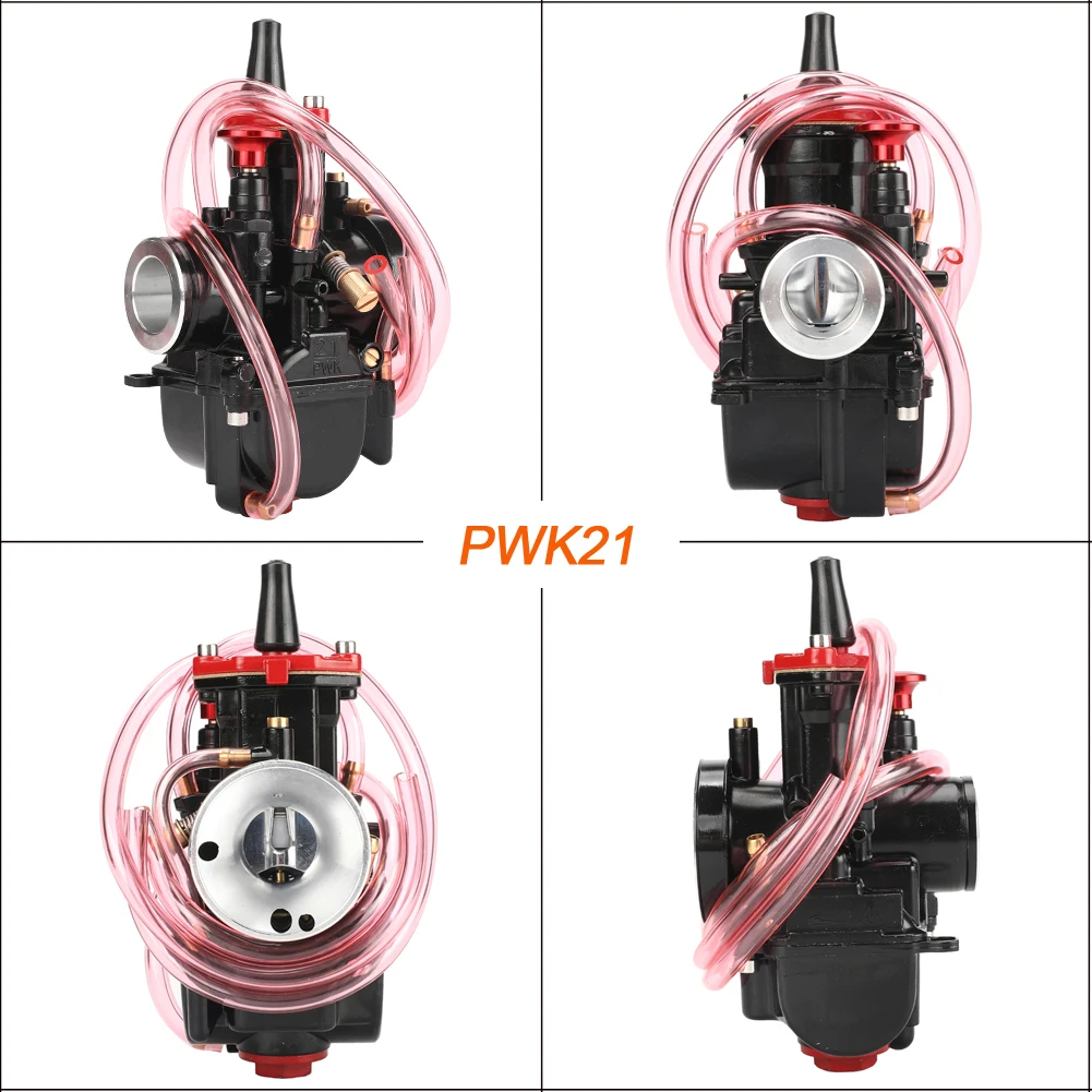 Motorcycle PWK Carburetor 21 24 26 28 30 32 34mm For KTM HONDA Iron Box  Engine Parts Scooters With Power Jet Dirt Bike ATV